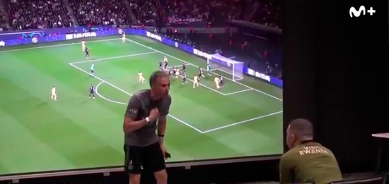Luis Enrique vs Mbappe