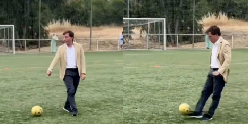 Almeida vuelve a liarla, pelotazo a la cara